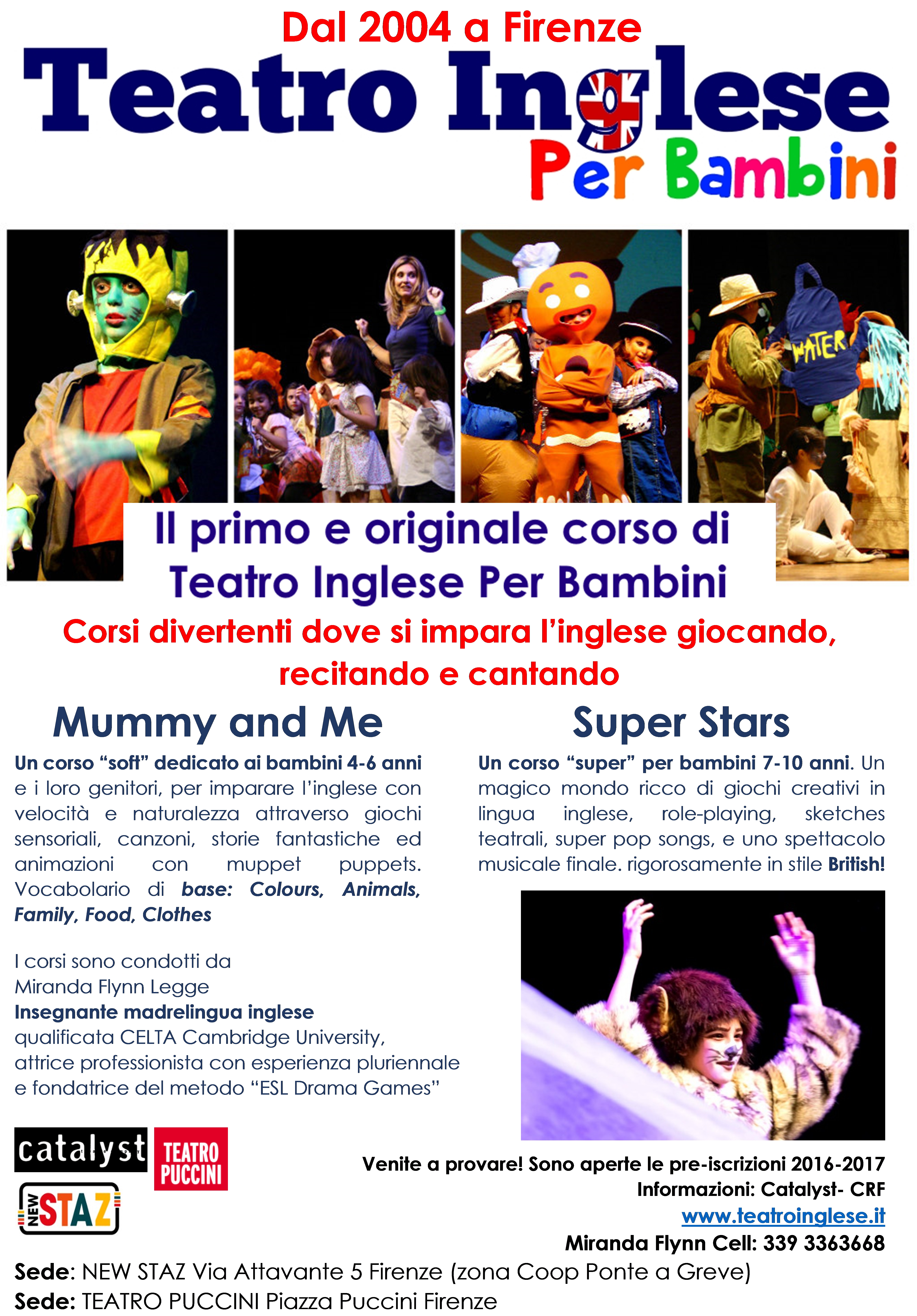 Newstaz Catalyst Il Teatro In Inglese Per Bambini